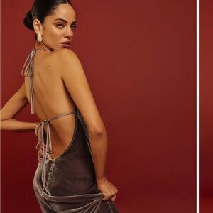 Reformation Jeany Velvet Dress